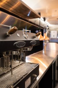 Inside view of the 97th Street food truck kitchen.