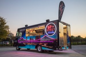 Side view of the 97th Street food truck.