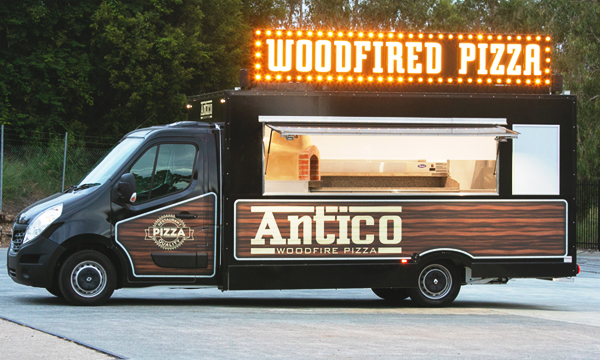 Custom Built Woodfire Pizza Truck 